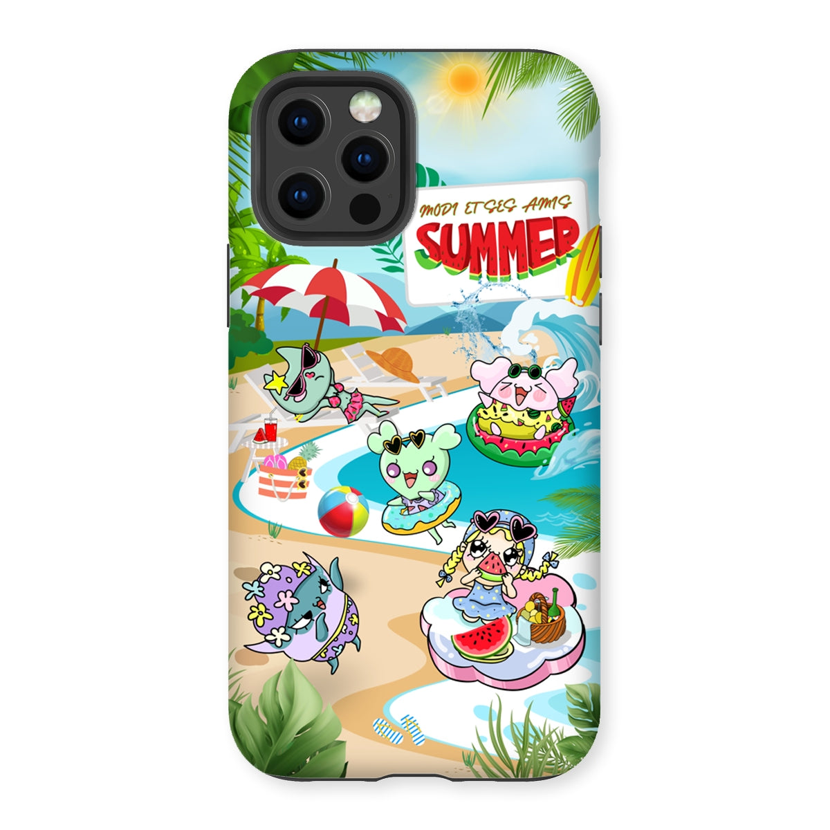 Watermelon vacance Modi et Ses Amis Tough Phone Case