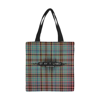 ModiToon Staytuned Check Ecobag [S] 모디툰 스테이튠드 체크 에코백