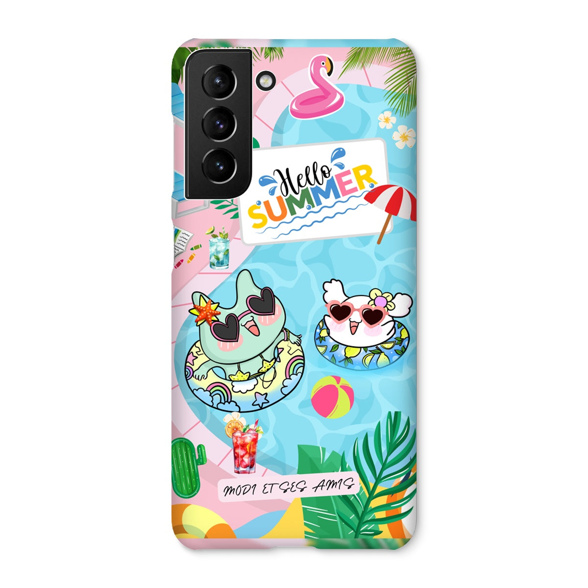 Pink Love Summer Modi et Ses Amis Snap Phone Case