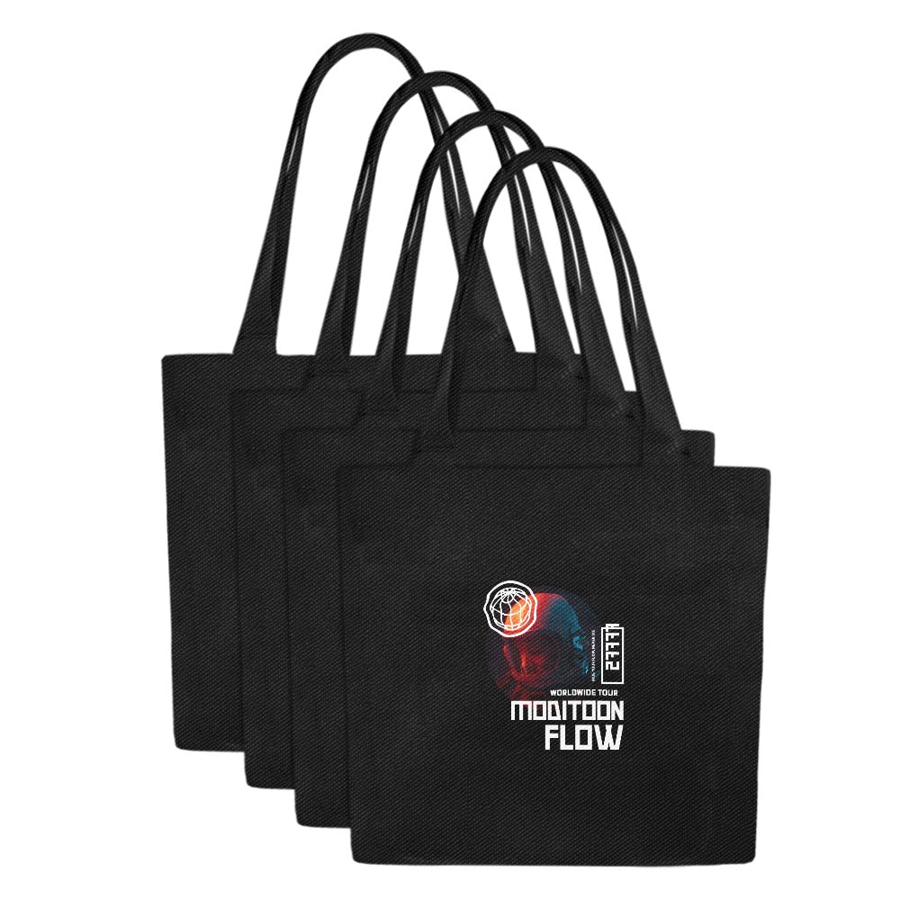 ModiToon Flow Canvas Eco-bag Set of 4 | 모디툰 캔버스 에코백 4종 세트