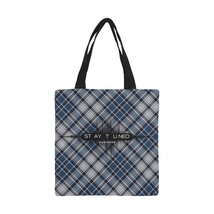 ModiToon Staytuned Check Ecobag [S] 모디툰 스테이튠드 체크 에코백