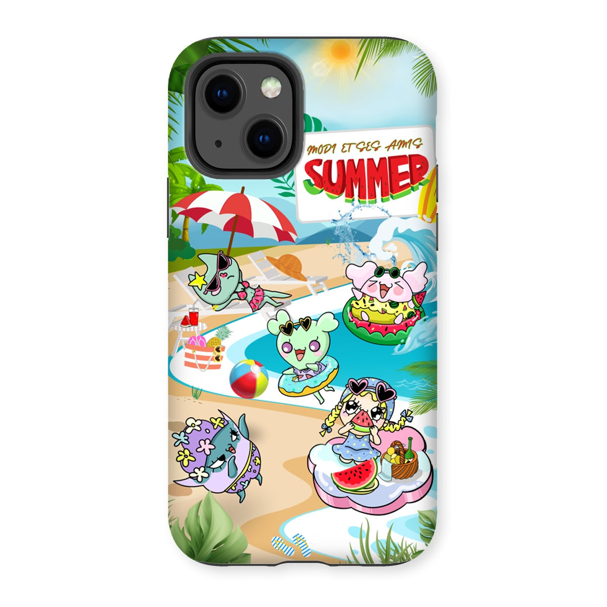 Watermelon vacance Modi et Ses Amis Tough Phone Case