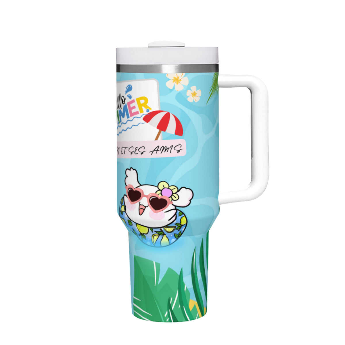 Modi et Ses Amis Waterpark Summer Mug Tumbler | 모디와 친구들 워터파크 써머 머그 텀블러 ✨