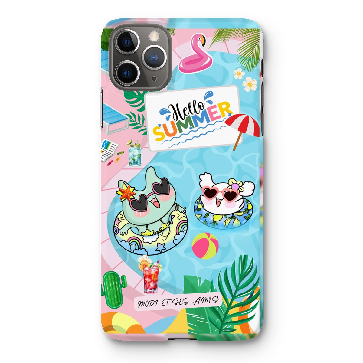 Pink Love Summer Modi et Ses Amis Snap Phone Case