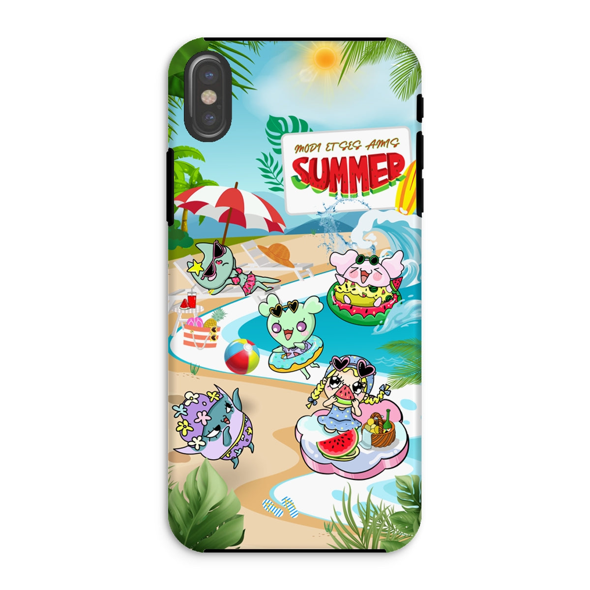 Watermelon vacance Modi et Ses Amis Tough Phone Case