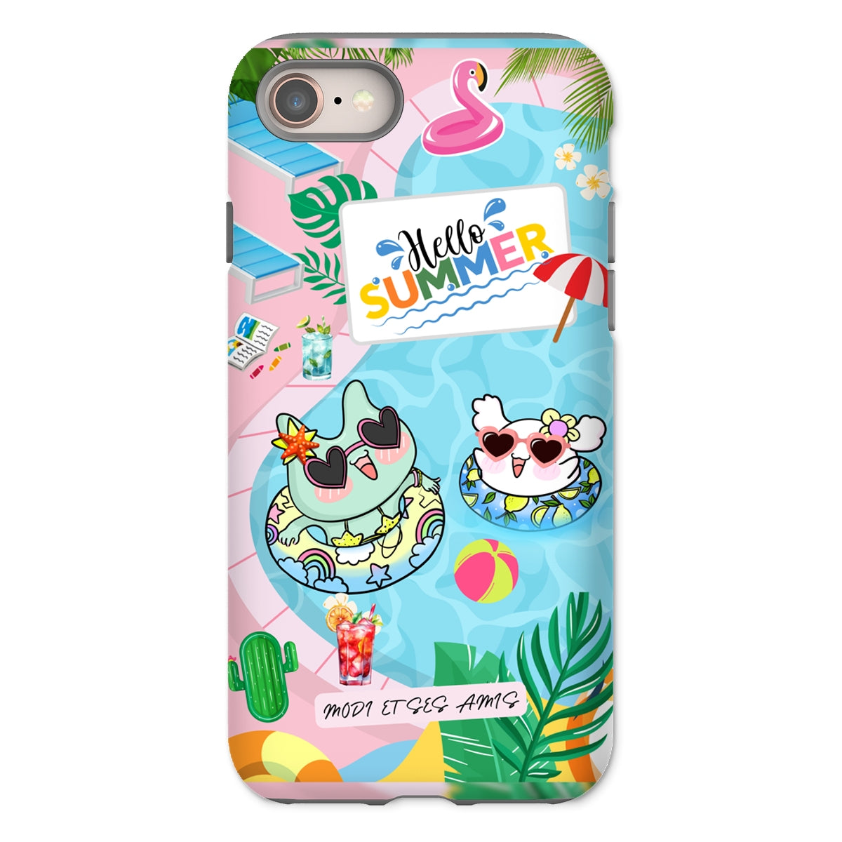 Pink Love Summer Modi et Ses Amis Tough Phone Case