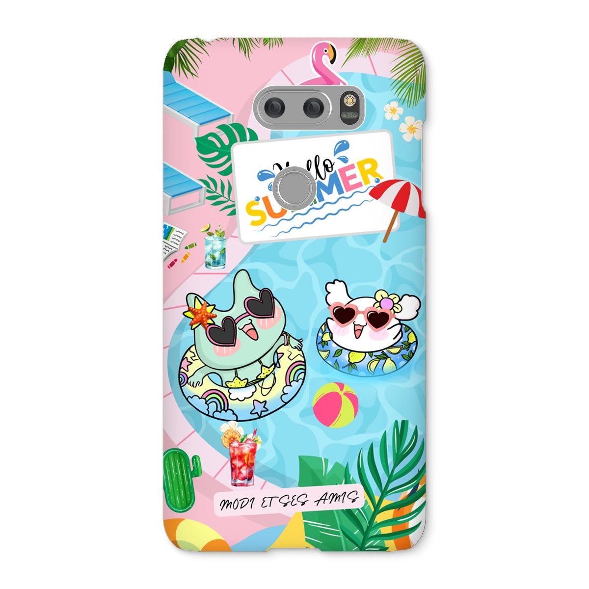 Pink Love Summer Modi et Ses Amis Snap Phone Case