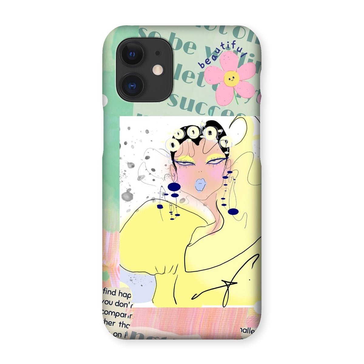 Bloom Your Day Snap Phone Case