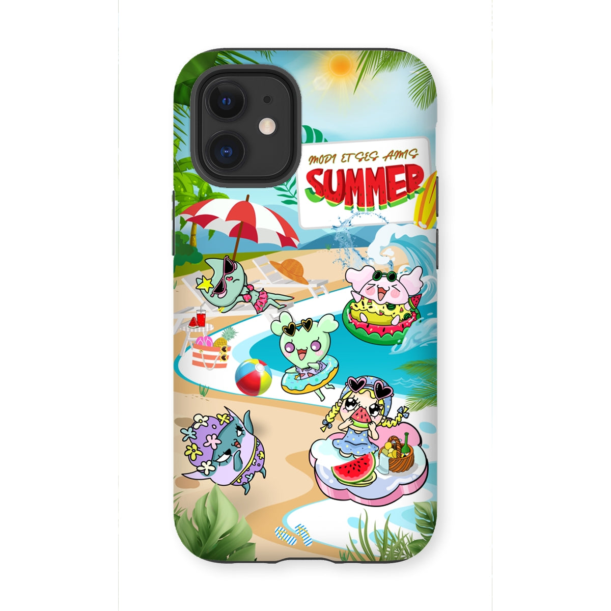 Watermelon vacance Modi et Ses Amis Tough Phone Case