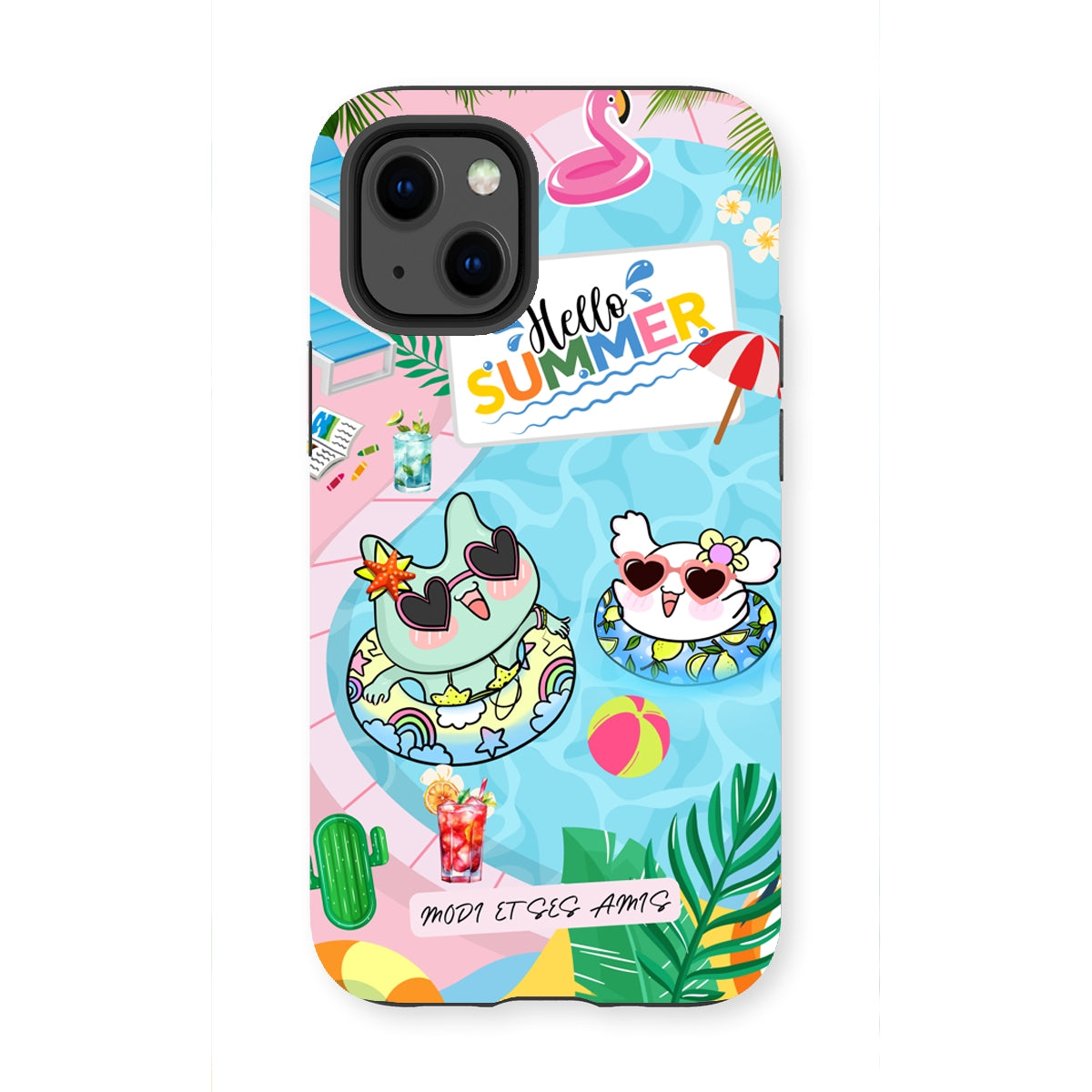 Pink Love Summer Modi et Ses Amis Tough Phone Case