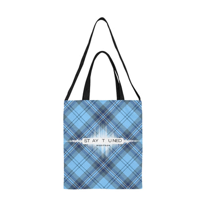 ModiToon Staytuned Check Ecobag Two way  모디툰 스테이튠드 체크 투웨이 에코백
