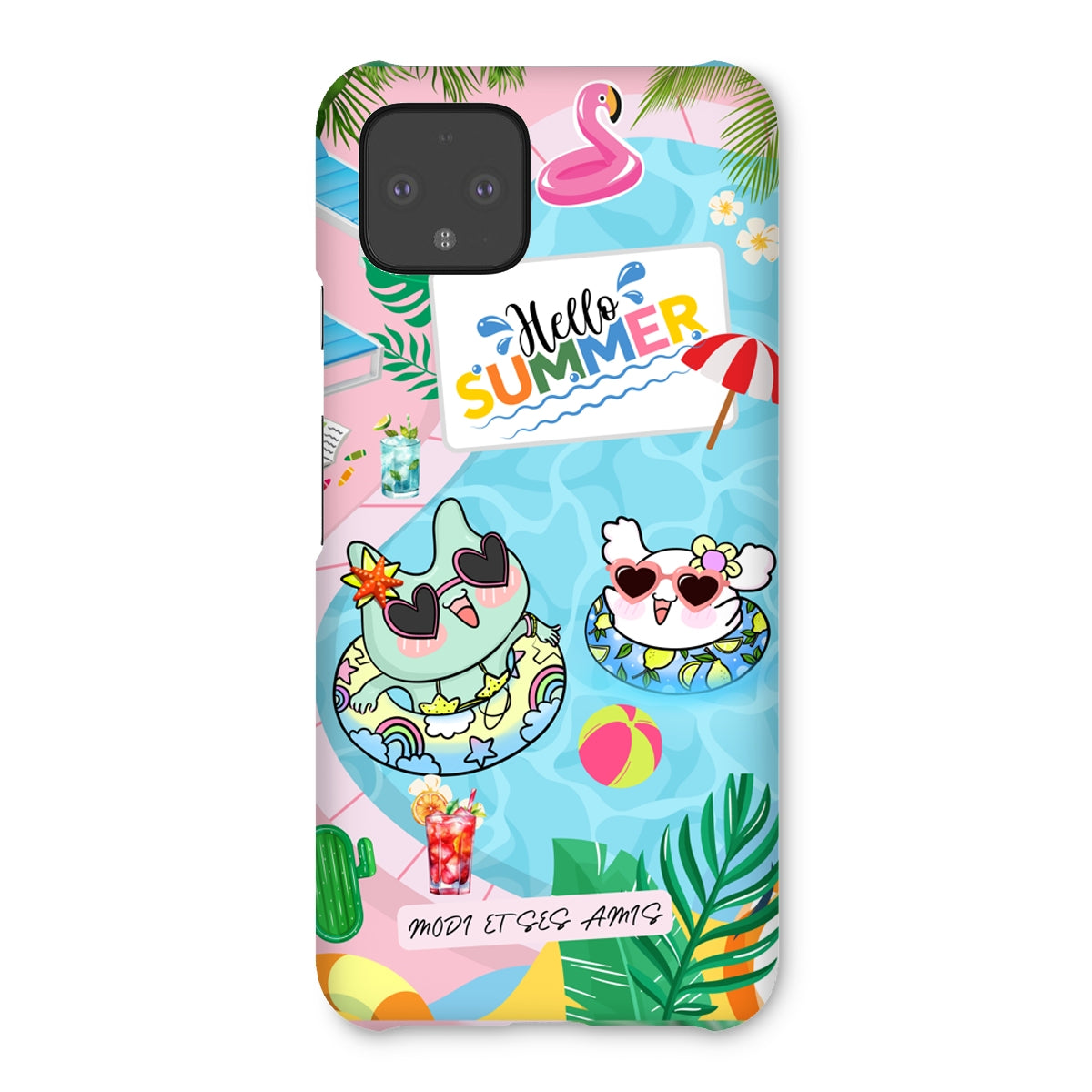 Pink Love Summer Modi et Ses Amis Snap Phone Case