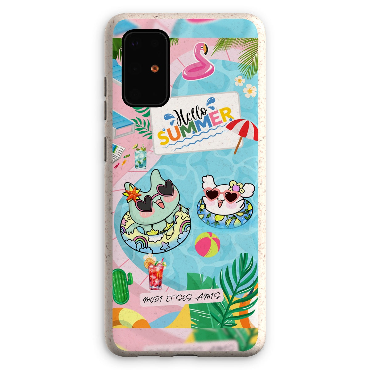 Pink Love Summer Modi et Ses Amis Eco Phone Case