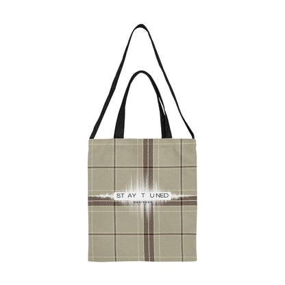 ModiToon Staytuned Check Ecobag Two way  모디툰 스테이튠드 체크 투웨이 에코백