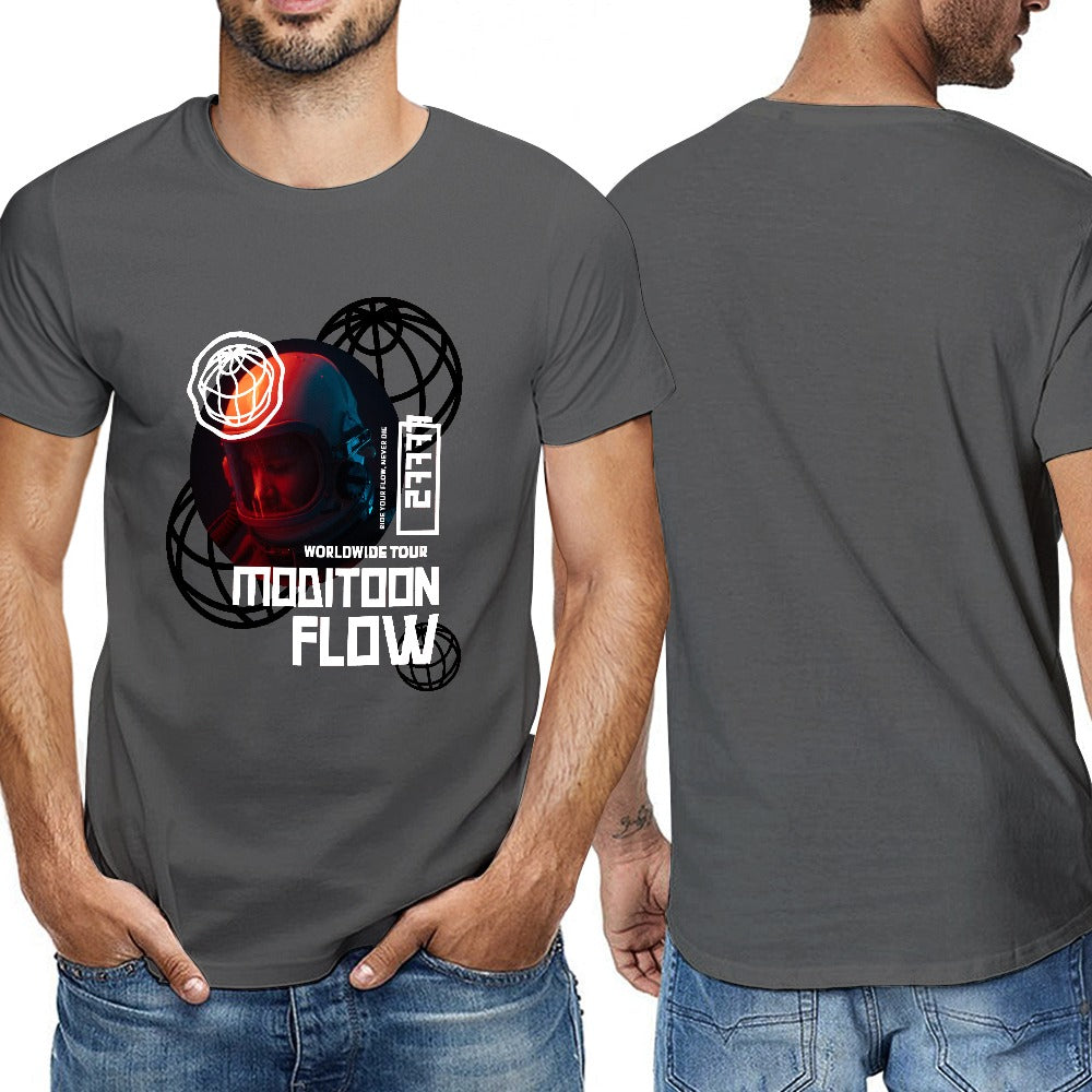 ModiToon FLOW Men's Short Sleeve T-shirt | 모디툰 플로우 남성 티셔츠