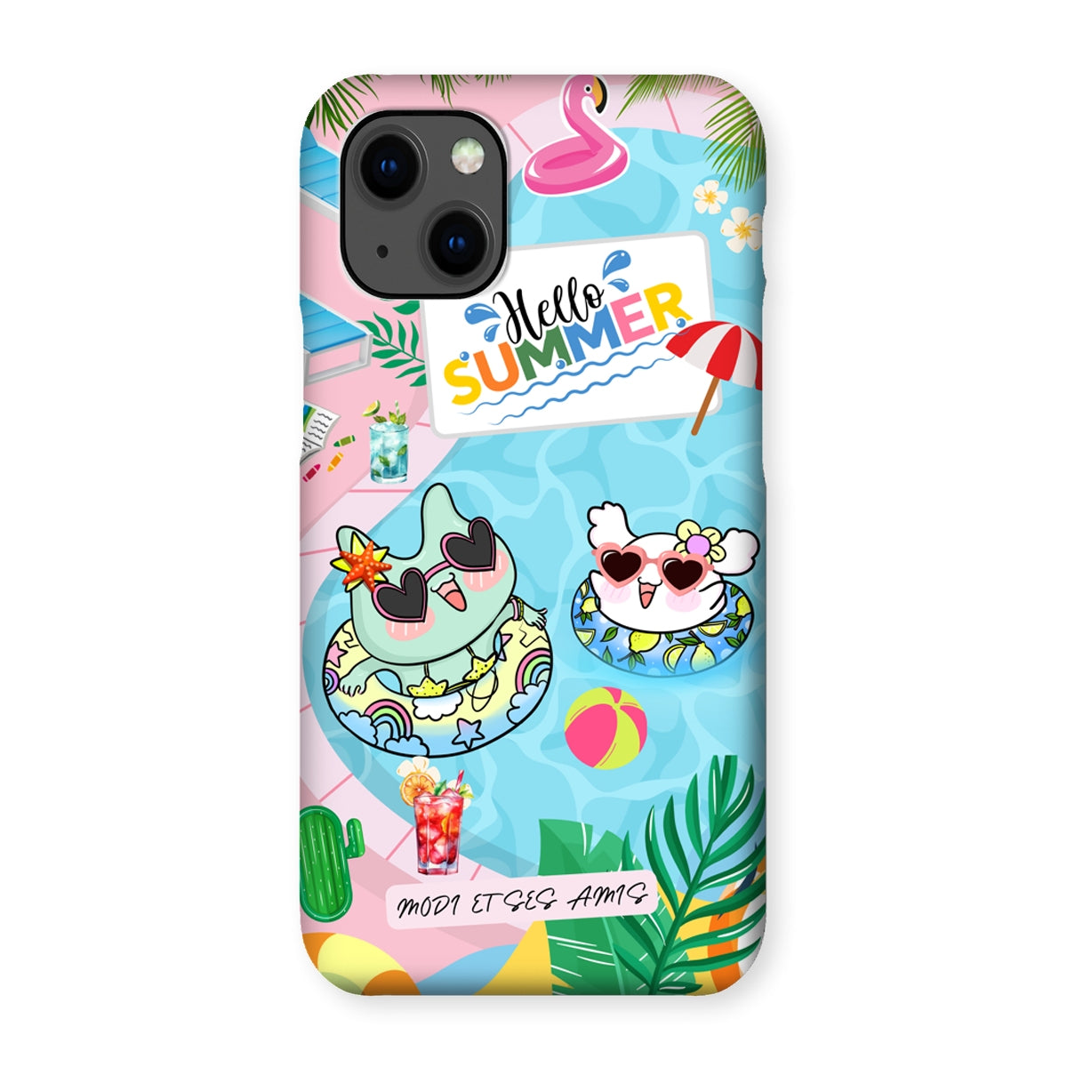 Pink Love Summer Modi et Ses Amis Snap Phone Case