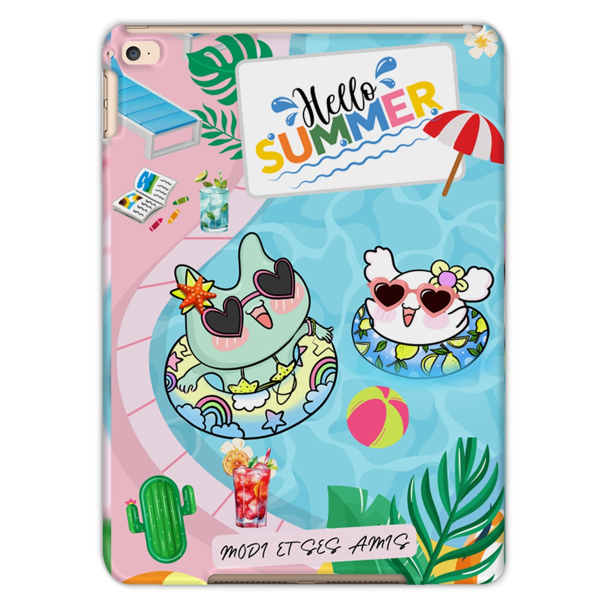 Pink Love Summer Modi et Ses Amis Tablet Cases