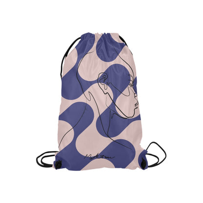 ModiToon Thinker Drawstring Bags  S  | 모디툰 생각하는 사람 드로우스트링 백