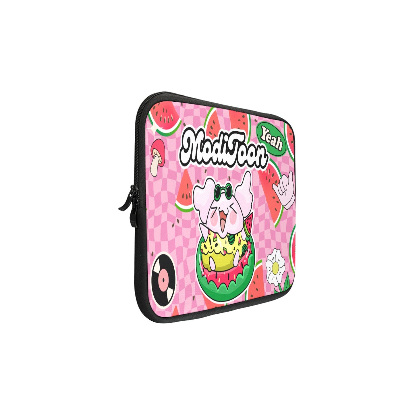 ModiToon Pink Love Sleeve for 13" Laptop | 모디툰 핑크럽 13인치 노트북 가방