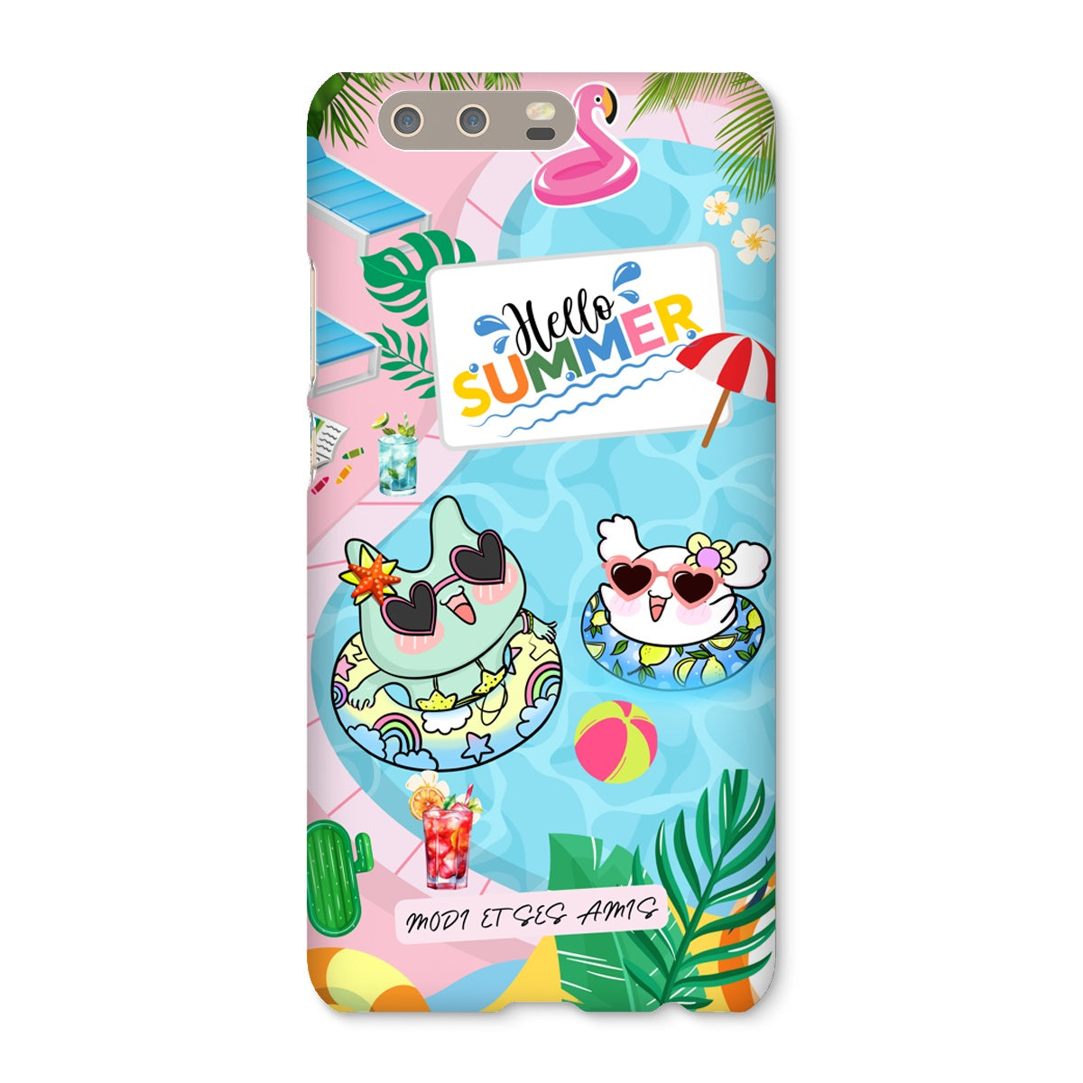 Pink Love Summer Modi et Ses Amis Snap Phone Case