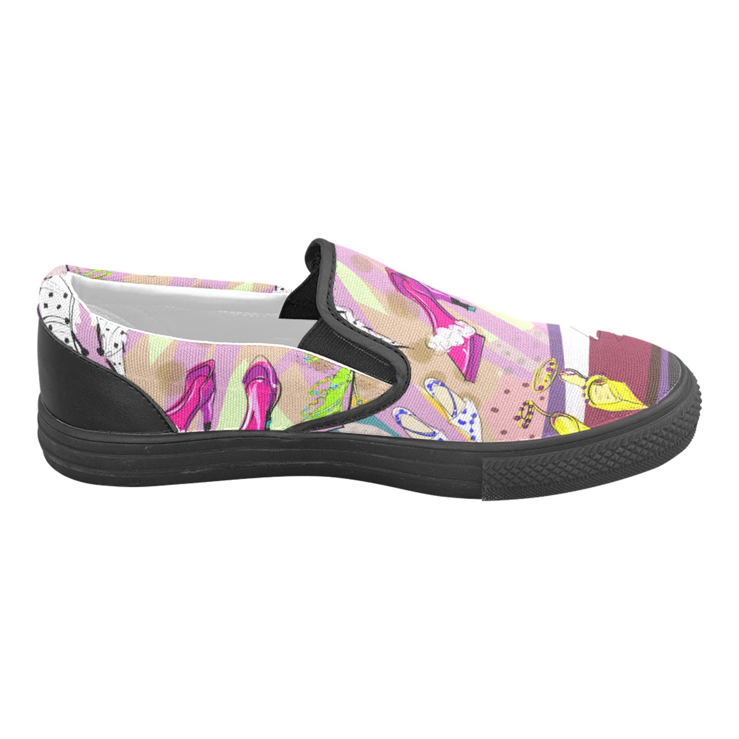 [Dopamine Addict] Slip-on Canvas Women's Shoes