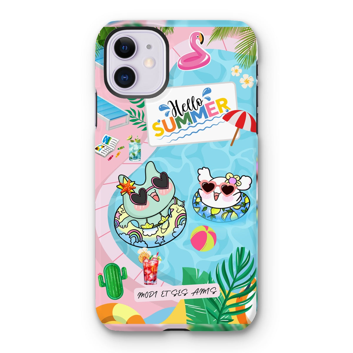 Pink Love Summer Modi et Ses Amis Tough Phone Case