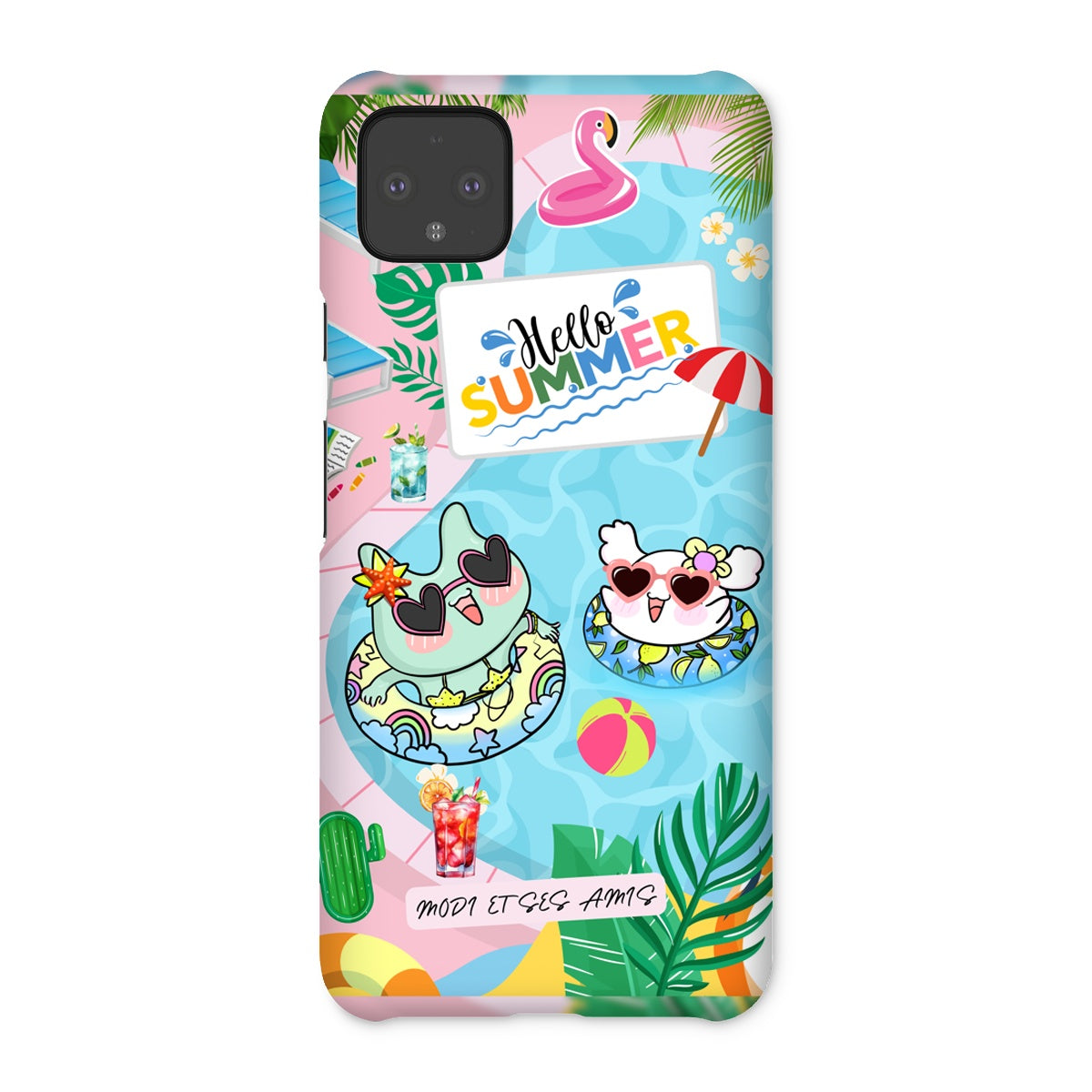 Pink Love Summer Modi et Ses Amis Snap Phone Case