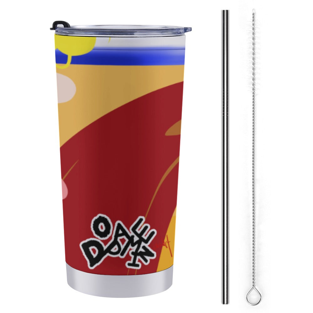 [Dopamine Addict] Travel Coffee Mug 20 Oz