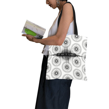 ModiToon Geometrical Eco bag [S] 모디툰 기하학 스테이튠드 에코백 [스몰]