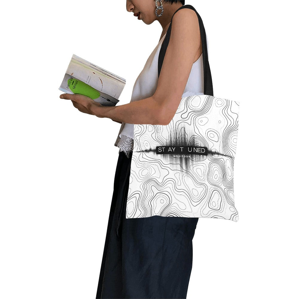 ModiToon Geometrical Eco bag [S] 모디툰 기하학 스테이튠드 에코백 [스몰]