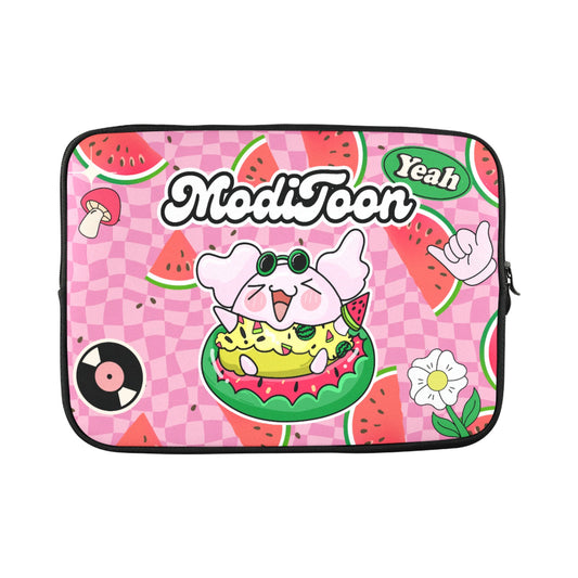 ModiToon Pink Love Sleeve for 15.6" Laptop | 모디툰 핑크럽 15.6인치 노트북 가방