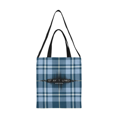 ModiToon Staytuned Check Ecobag Two way  모디툰 스테이튠드 체크 투웨이 에코백