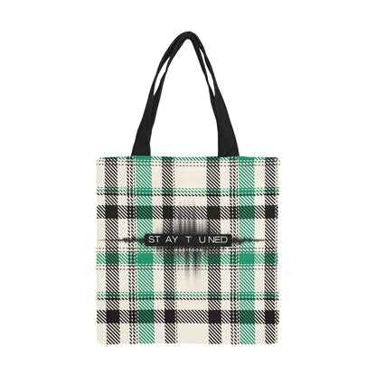 ModiToon Staytuned Check Ecobag [S] 모디툰 스테이튠드 체크 에코백