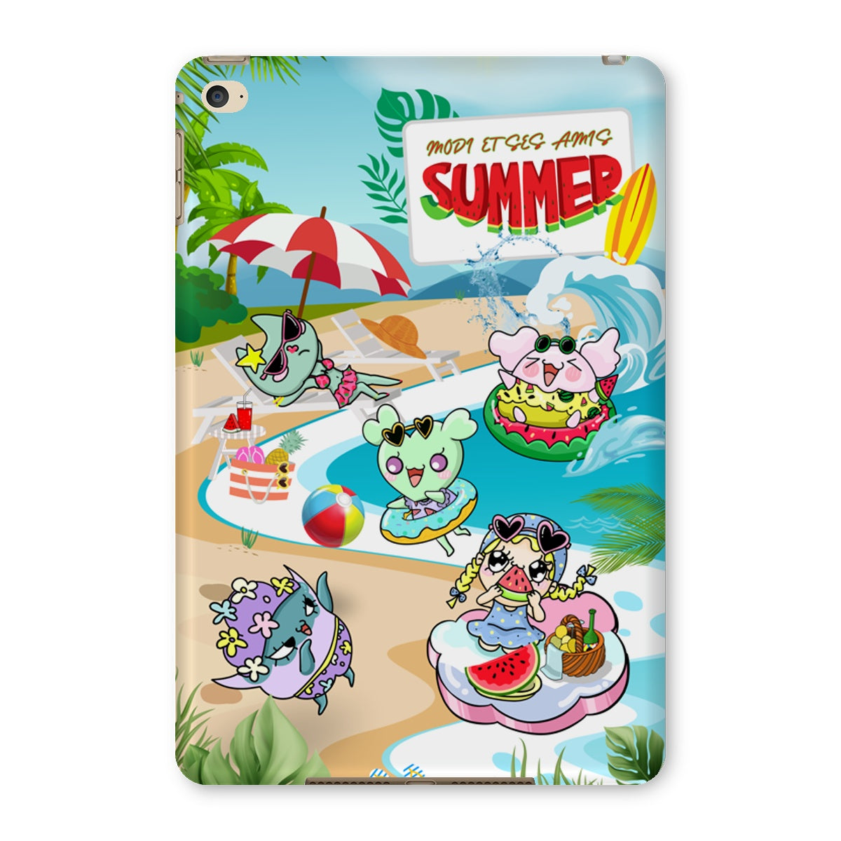 Watermelon vacance Modi et Ses Amis Ipad Cases