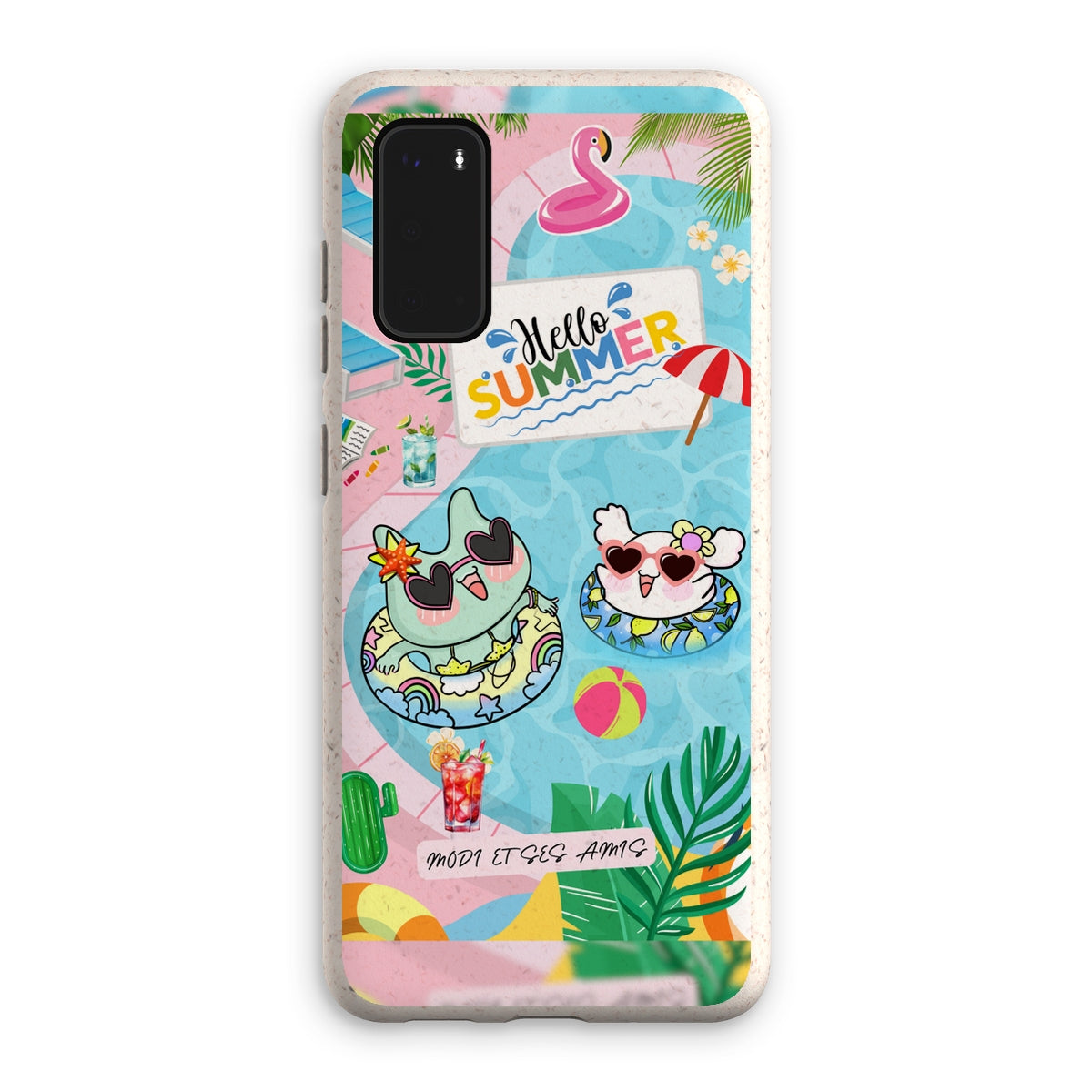 Pink Love Summer Modi et Ses Amis Eco Phone Case