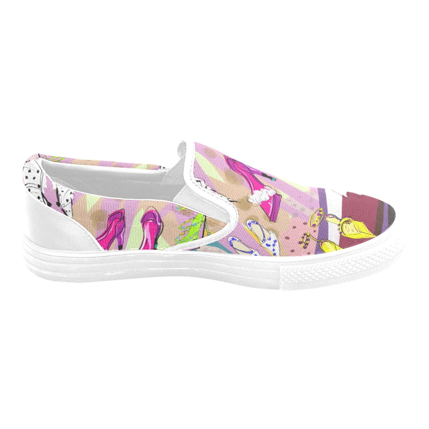 [Dopamine Addict] Slip-on Canvas Women's Shoes