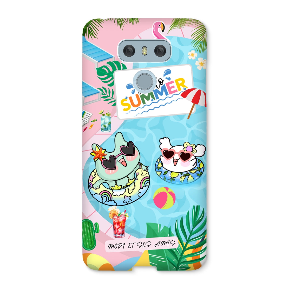 Pink Love Summer Modi et Ses Amis Snap Phone Case