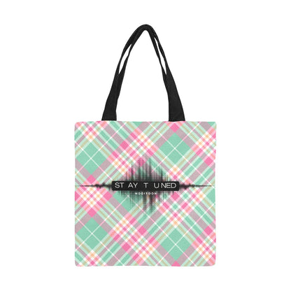 ModiToon Staytuned Check Ecobag [S] 모디툰 스테이튠드 체크 에코백