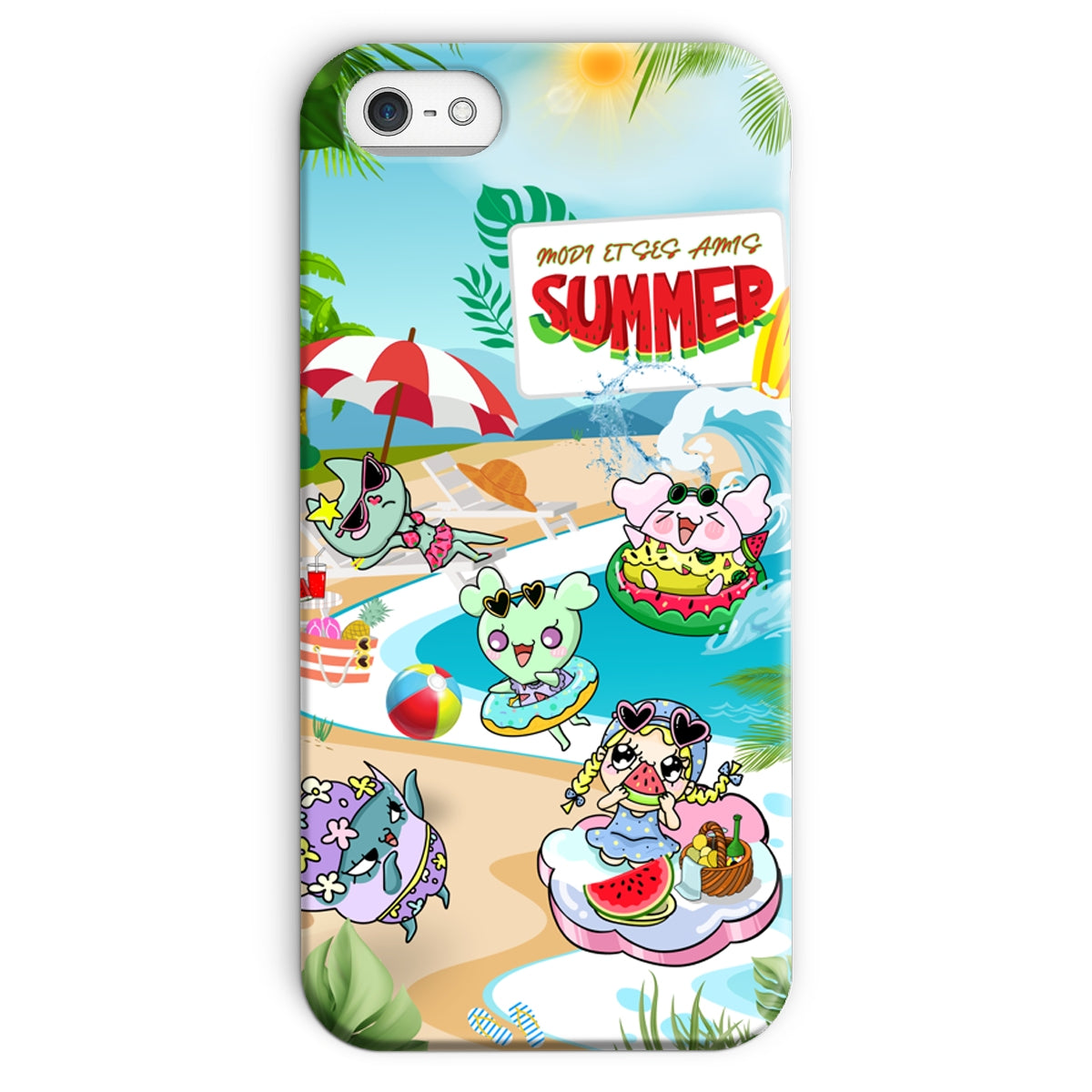 Watermelon vacance Modi et Ses Amis Snap Phone Case