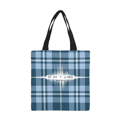 ModiToon Staytuned Check Ecobag [S] 모디툰 스테이튠드 체크 에코백