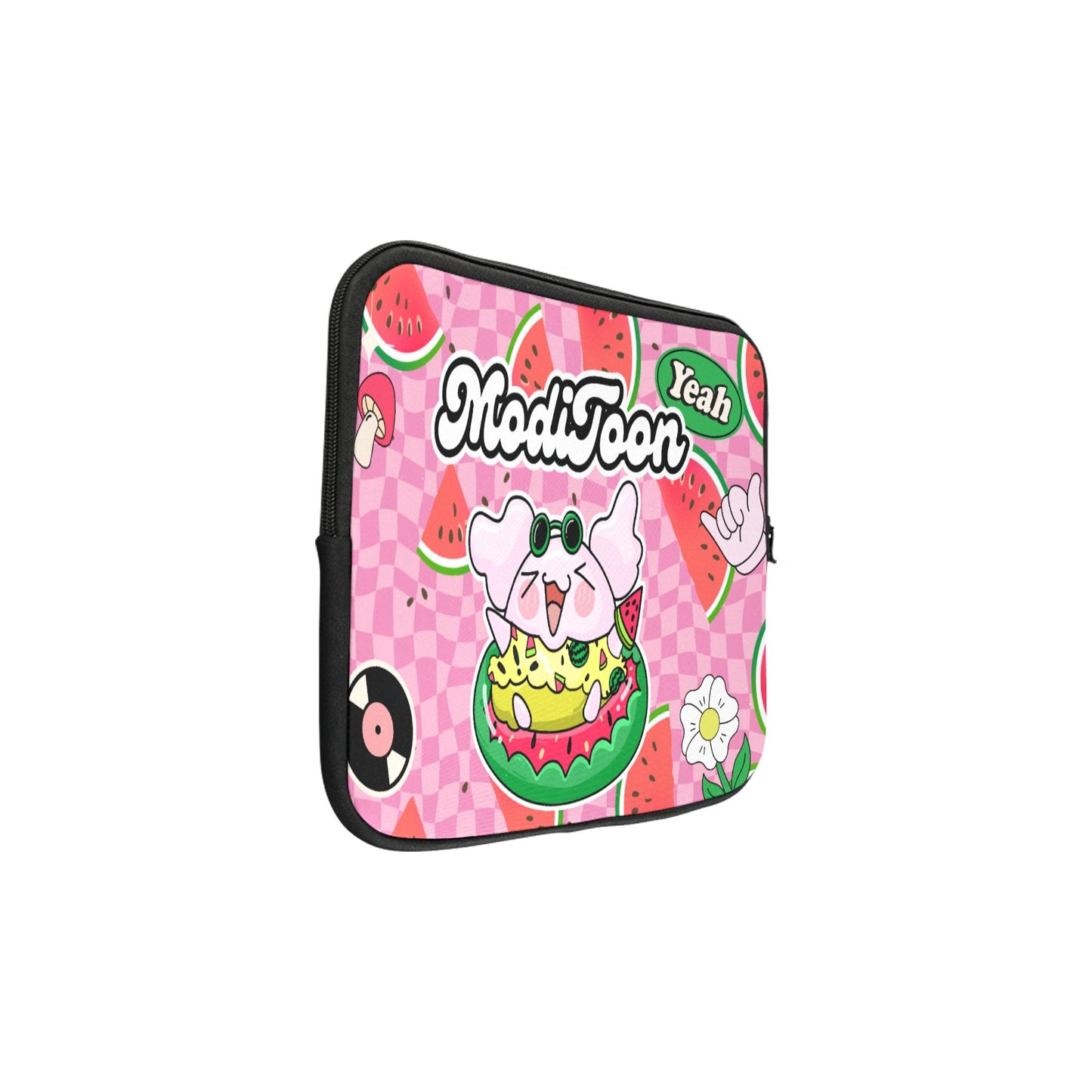 ModiToon Pink Love Sleeve for 11" 11.6" Laptop | 모디툰 핑크럽 11.6인치 노트북 가방