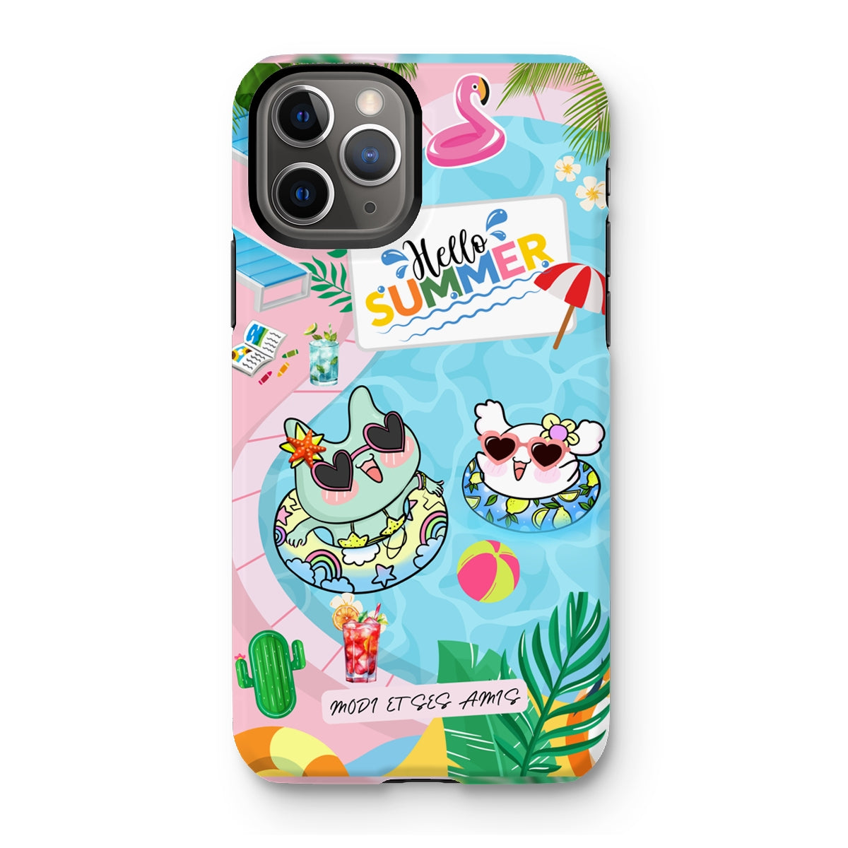 Pink Love Summer Modi et Ses Amis Tough Phone Case