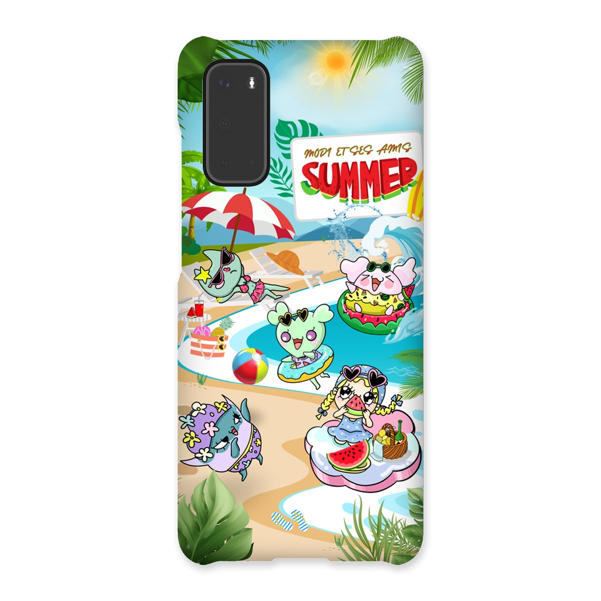 Watermelon vacance Modi et Ses Amis Snap Phone Case