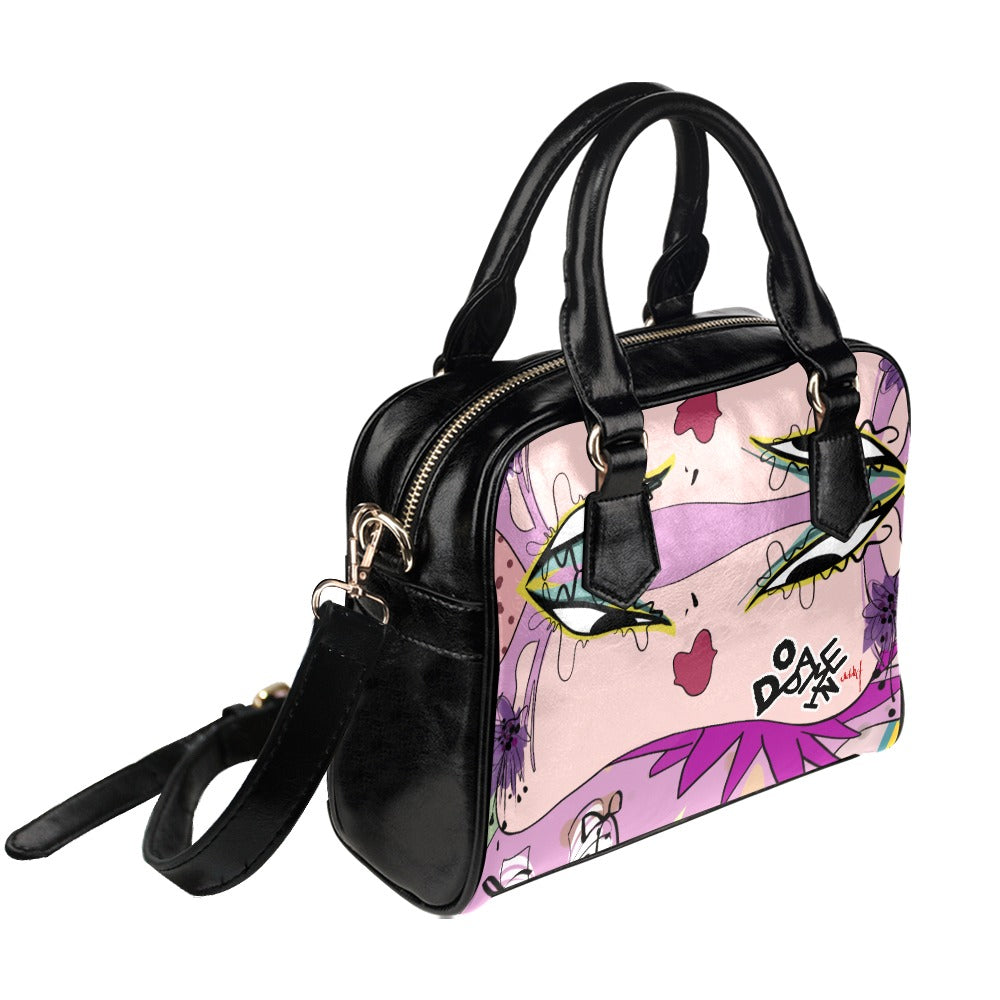 Easy Comfy carry on Shoulder Handbag [Dopamine addict]