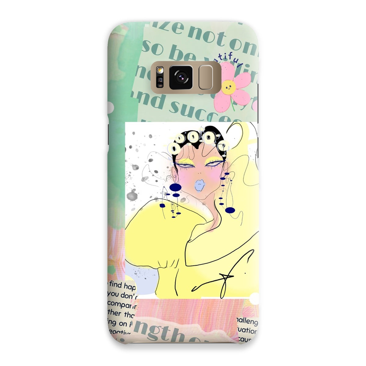 Bloom Your Day Snap Phone Case