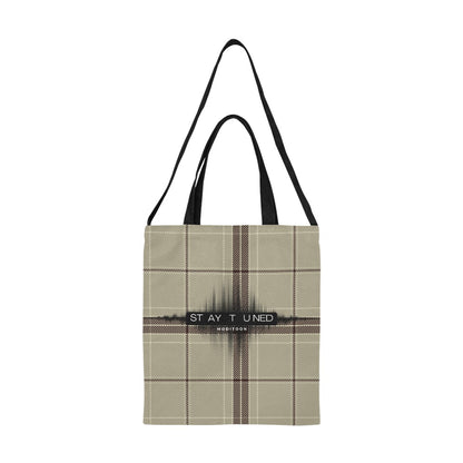 ModiToon Staytuned Check Ecobag Two way  모디툰 스테이튠드 체크 투웨이 에코백
