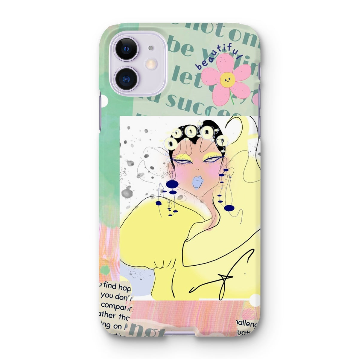 Bloom Your Day Snap Phone Case