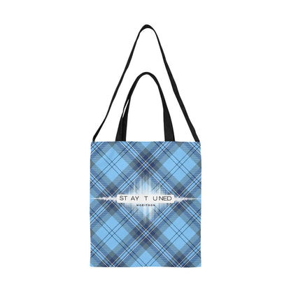ModiToon Staytuned Check Ecobag Two way  모디툰 스테이튠드 체크 투웨이 에코백