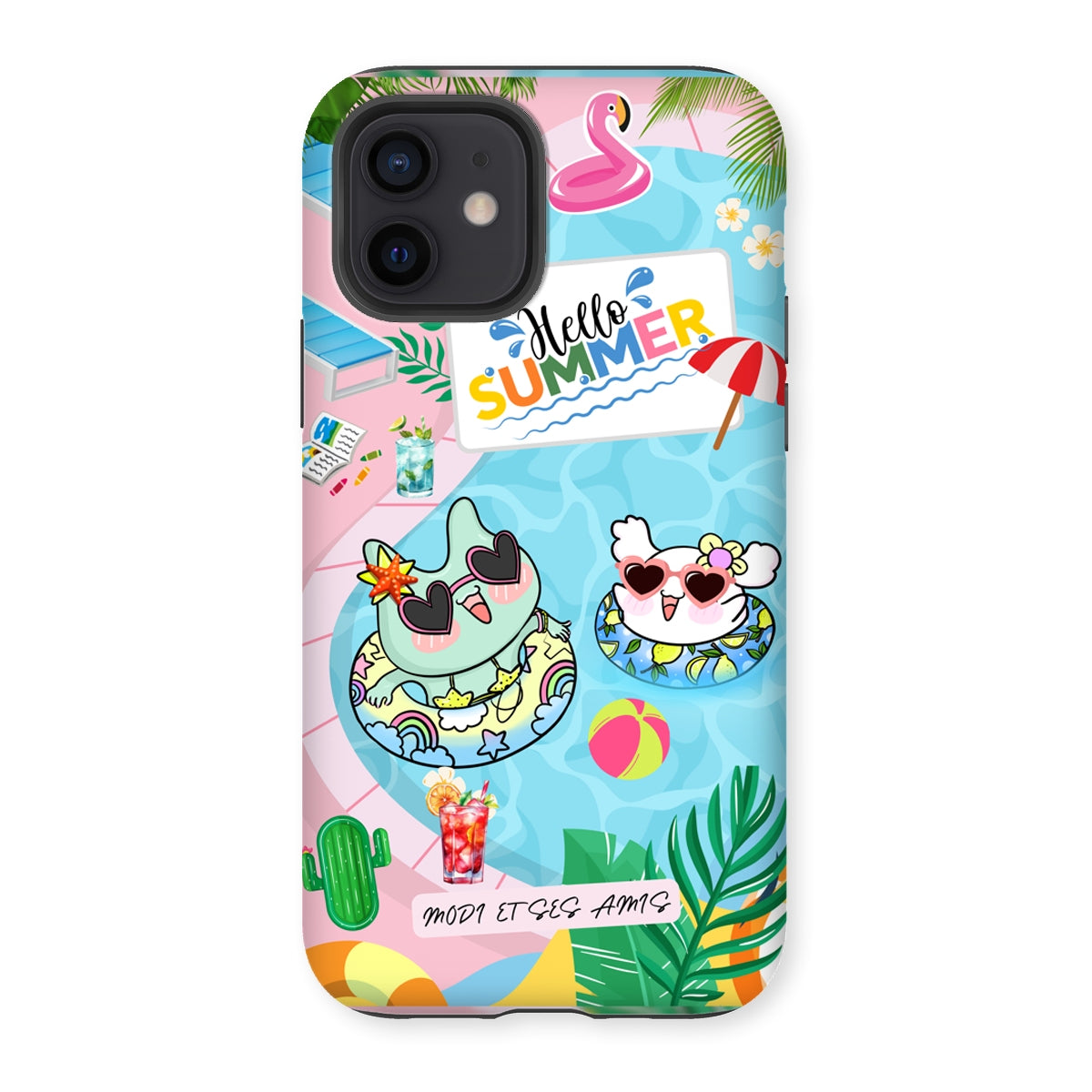 Pink Love Summer Modi et Ses Amis Tough Phone Case