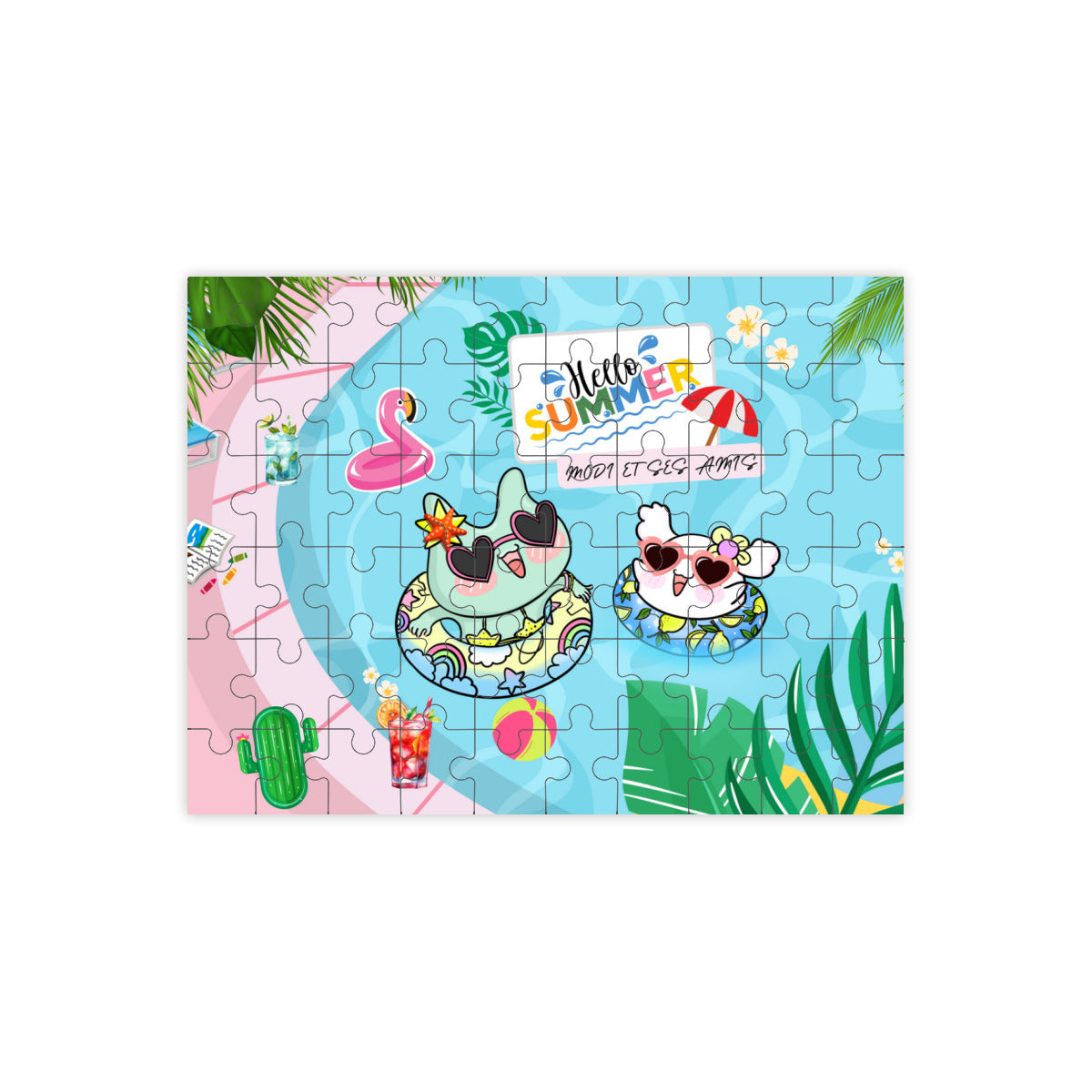 Modi et Ses Amis Jigsaw Puzzle Boardgame time | 모디와 친구들 직소 퍼즐 보드게임 🌟